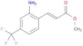 2-Propenoic acid, 3-[2-amino-4-(trifluoromethyl)phenyl]-, methyl ester, (2E)-