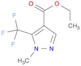 1H-Pyrazole-4-carboxylic acid, 1-methyl-5-(trifluoromethyl)-, ethyl ester