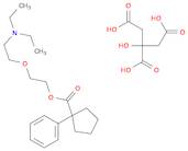 Cyclopentanecarboxylic acid, 1-phenyl-, 2-[2-(diethylamino)ethoxy]ethyl ester, 2-hydroxy-1,2,3-pro…