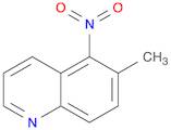 Quinoline, 6-methyl-5-nitro-