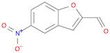 2-Benzofurancarboxaldehyde, 5-nitro-