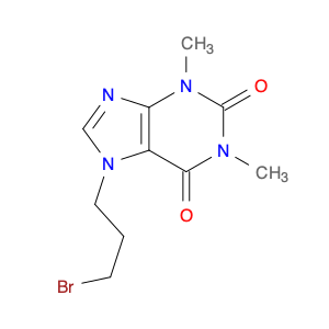 1H-Purine-2,6-dione, 7-(3-bromopropyl)-3,7-dihydro-1,3-dimethyl-