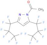 Ethanone, 1-[3,5-bis(1,1,2,2,3,3,3-heptafluoropropyl)-1H-pyrazol-1-yl]-