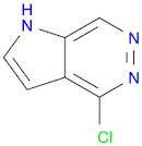 1H-Pyrrolo[2,3-d]pyridazine, 4-chloro-