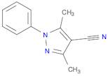 1H-Pyrazole-4-carbonitrile, 3,5-dimethyl-1-phenyl-