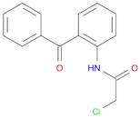 Acetamide, N-(2-benzoylphenyl)-2-chloro-