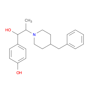 1-Piperidineethanol, α-(4-hydroxyphenyl)-β-methyl-4-(phenylmethyl)-