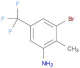 Benzenamine, 3-bromo-2-methyl-5-(trifluoromethyl)-