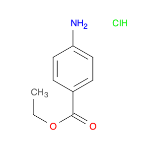 Benzoic acid, 4-amino-, ethyl ester, hydrochloride (1:1)