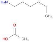 1-Hexanamine, acetate (1:1)