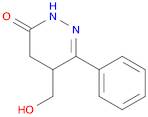 3(2H)-Pyridazinone, 4,5-dihydro-5-(hydroxymethyl)-6-phenyl-