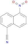 1-Naphthalenecarbonitrile, 5-nitro-