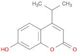 2H-1-Benzopyran-2-one, 7-hydroxy-4-(1-methylethyl)-