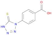 Benzoic acid, 4-(2,5-dihydro-5-thioxo-1H-tetrazol-1-yl)-