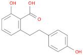 Benzoic acid, 2-hydroxy-6-[2-(4-hydroxyphenyl)ethyl]-