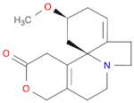 1H,12H-Benzo[i]pyrano[3,4-g]indolizin-12-one, 2,3,5,6,8,9,10,13-octahydro-2-methoxy-, (2S,13bS)-