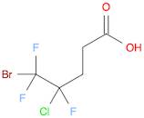 Pentanoic acid, 5-bromo-4-chloro-4,5,5-trifluoro-