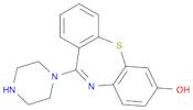 Dibenzo[b,f][1,4]thiazepin-7-ol, 11-(1-piperazinyl)-