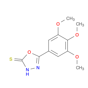 1,3,4-Oxadiazole-2(3H)-thione, 5-(3,4,5-trimethoxyphenyl)-