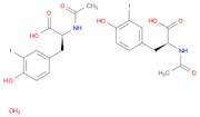 L-Tyrosine, N-acetyl-3-iodo-, hydrate (2:1)