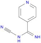 4-Pyridinecarboximidamide, N-cyano-