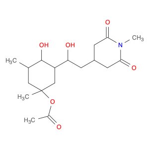 2,6-Piperidinedione, 4-[2-[5-(acetyloxy)-2-hydroxy-3,5-dimethylcyclohexyl]-2-hydroxyethyl]-1-methy…