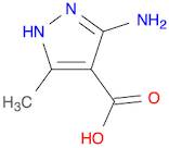 1H-Pyrazole-4-carboxylic acid, 3-amino-5-methyl-