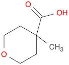 2H-Pyran-4-carboxylic acid, tetrahydro-4-methyl-