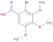 Benzoic acid, 2-bromo-3,4,5-trimethoxy-