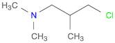 1-Propanamine, 3-chloro-N,N,2-trimethyl-