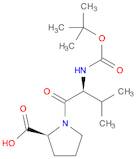 L-Proline, N-[(1,1-dimethylethoxy)carbonyl]-L-valyl-