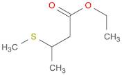 Butanoic acid, 3-(methylthio)-, ethyl ester