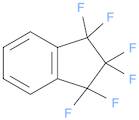 1H-Indene, 1,1,2,2,3,3-hexafluoro-2,3-dihydro-