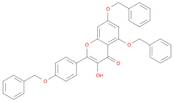 4H-1-Benzopyran-4-one, 3-hydroxy-5,7-bis(phenylmethoxy)-2-[4-(phenylmethoxy)phenyl]-