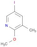 Pyridine, 5-iodo-2-methoxy-3-methyl-