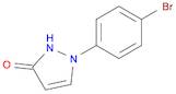 3H-Pyrazol-3-one, 1-(4-bromophenyl)-1,2-dihydro-