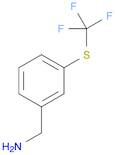 Benzenemethanamine, 3-[(trifluoromethyl)thio]-