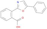 Benzoic acid, 2-(5-phenyl-2-oxazolyl)-