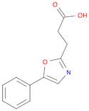 2-Oxazolepropanoic acid, 5-phenyl-