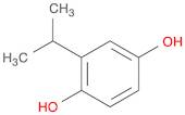 1,4-Benzenediol, 2-(1-methylethyl)-