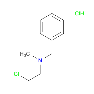 Benzenemethanamine, N-(2-chloroethyl)-N-methyl-, hydrochloride (1:1)