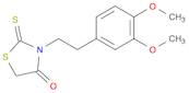 4-Thiazolidinone, 3-[2-(3,4-dimethoxyphenyl)ethyl]-2-thioxo-