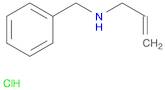 Benzenemethanamine, N-2-propen-1-yl-, hydrochloride (1:1)