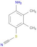 Thiocyanic acid, 4-amino-2,3-dimethylphenyl ester