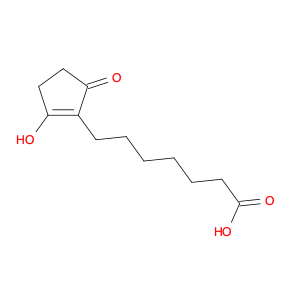 1-Cyclopentene-1-heptanoic acid, 2-hydroxy-5-oxo-