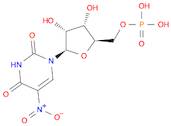 5'-Uridylic acid, 5-nitro- (9CI)