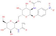 α-D-Galactopyranoside, 4-nitrophenyl 2-(acetylamino)-6-O-[2-(acetylamino)-2-deoxy-β-D-glucopyranos…