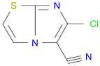 Imidazo[2,1-b]thiazole-5-carbonitrile, 6-chloro-