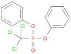 Phosphonic acid, (trichloromethyl)-, diphenyl ester (7CI,8CI,9CI)