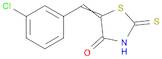 4-Thiazolidinone, 5-[(3-chlorophenyl)methylene]-2-thioxo-